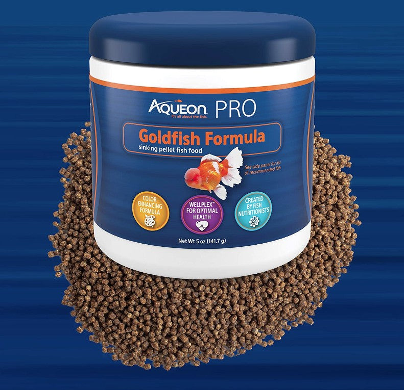 Aqueon Pro Goldfish Formula Sinking Pellet Fish Food