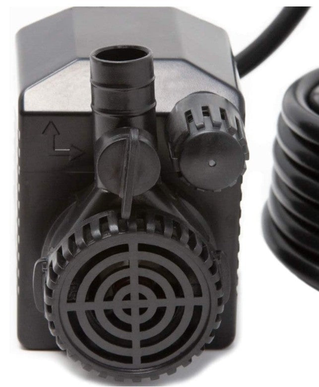 Beckett Spaces Places Submersible Auto Shut Off Pond Pump Black