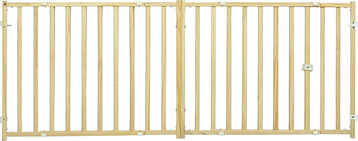 MidWest Extra Wide Swing Through Wood Gate 24" Tall