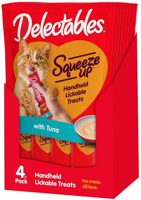 Hartz Delectables Squeeze Up Cat Treat Tuna
