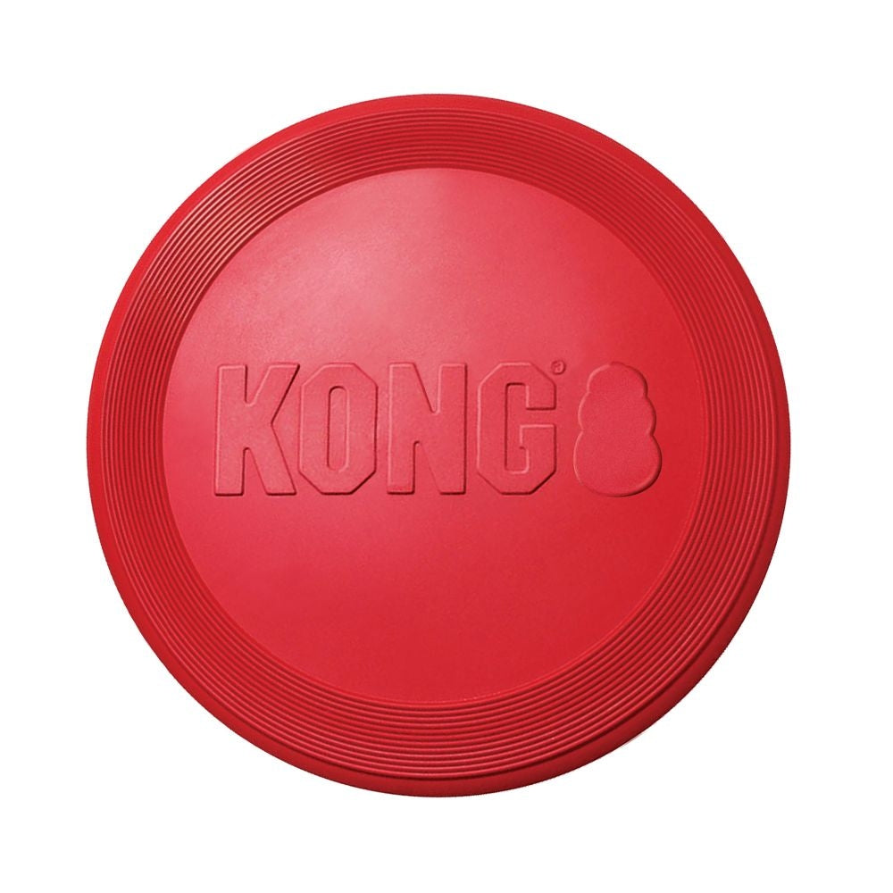 KONG Flyer Disc Soft and Flexible Rubber Dog Toy