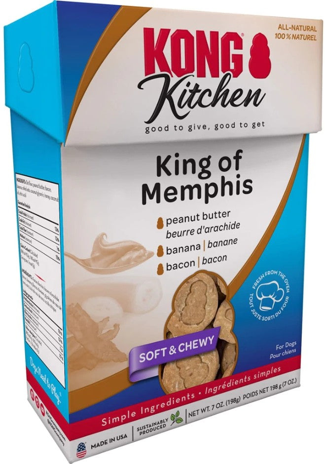 KONG Kitchen King of Memphis Dog Treat