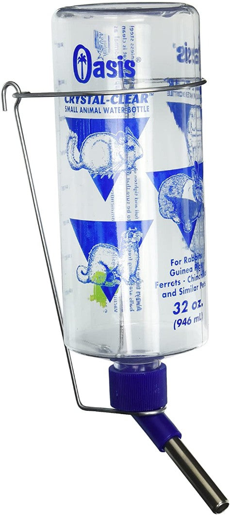 Oasis Small Animal Crystal Clear Water Bottle