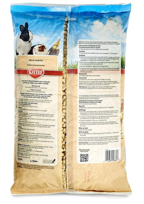 Kaytee Wood Pellets Pet Bird and Small Animal Litter