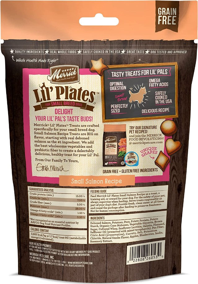 Merrick Lil' Plates Small Breed Treats Small Salmon Recipe