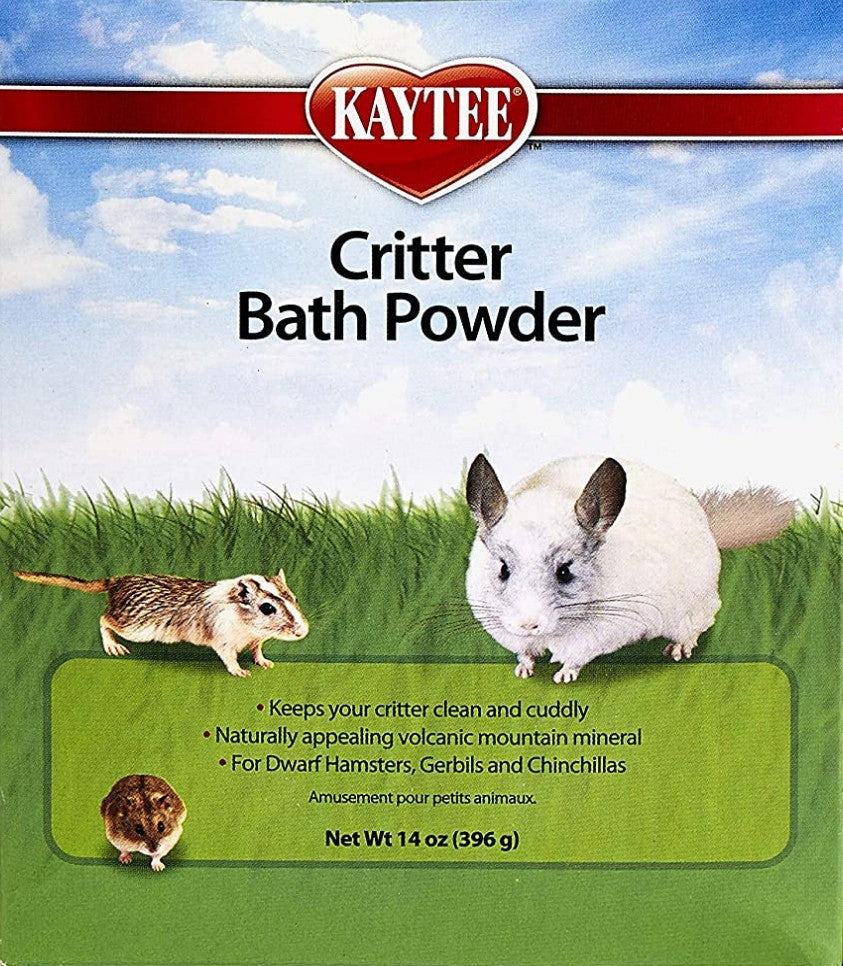 Kaytee Critter Bath Powder for Dwarf Hamsters, Gerbils and Chinchillas
