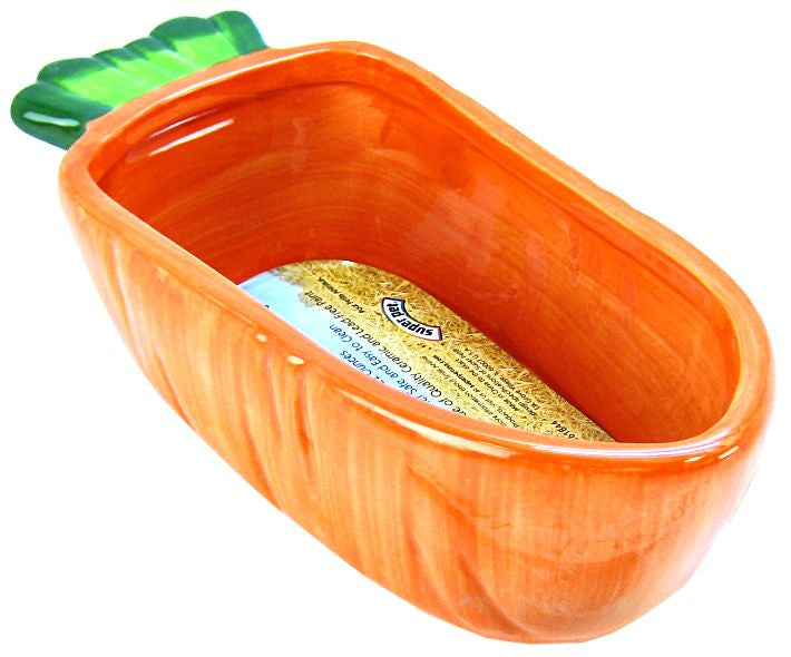 Kaytee Vege-T-Bowl Carrot Large Food Dish