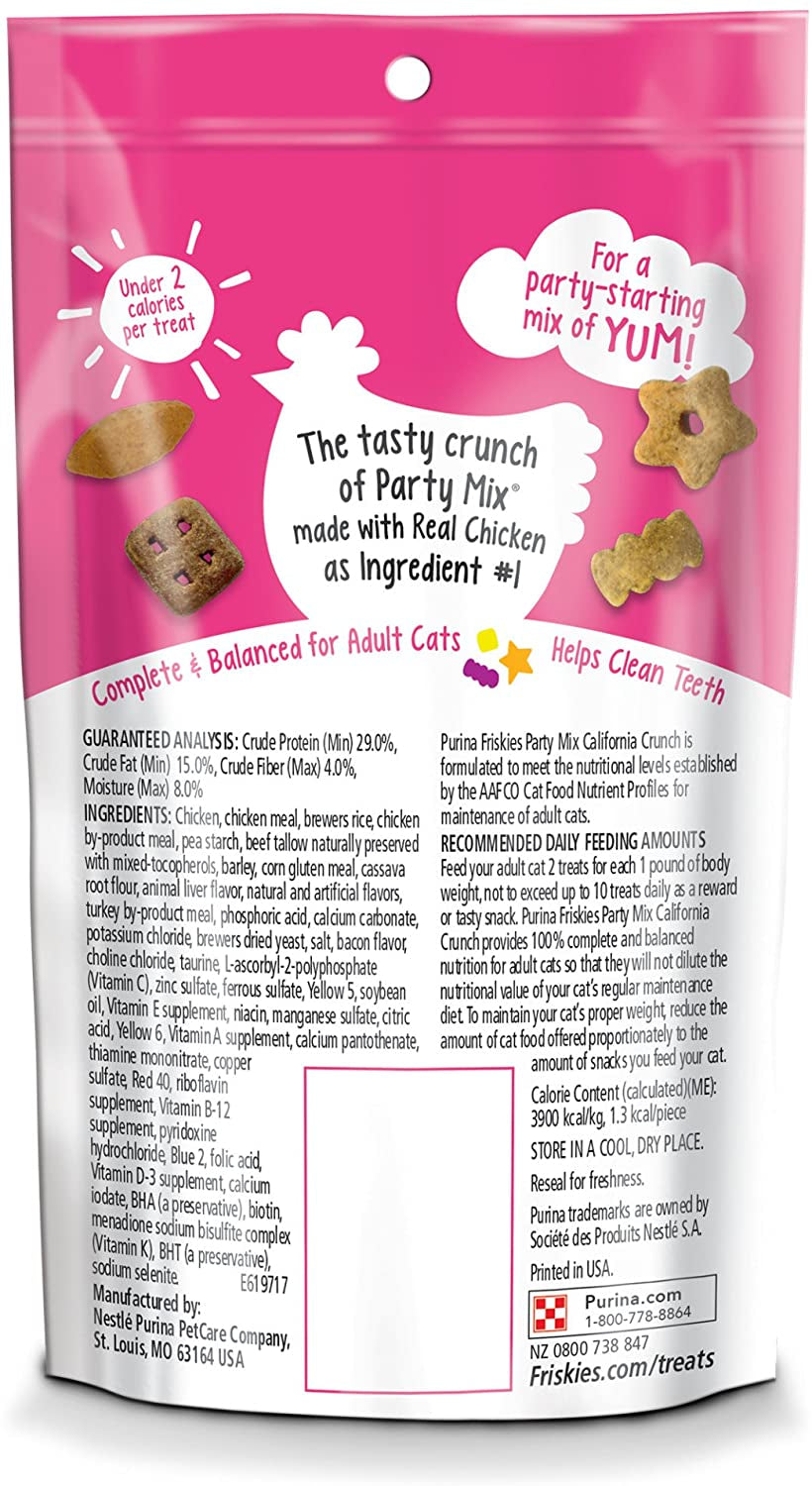 Friskies Party Mix Crunch Treats California Crunch