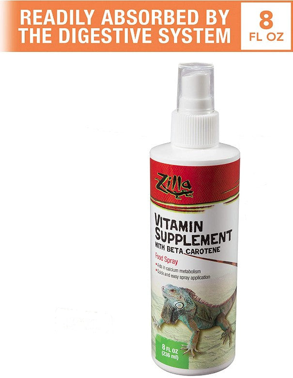 Zilla Vitamin Supplement with Beta Carotene