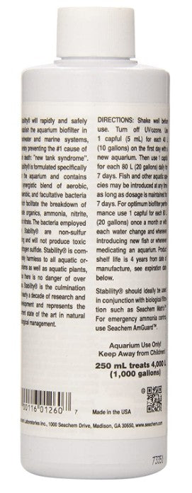 Seachem Stability New Tank Stabilizing System