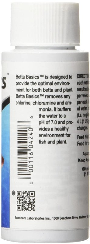 Seachem Betta Basics Aquarium Water Conditioner
