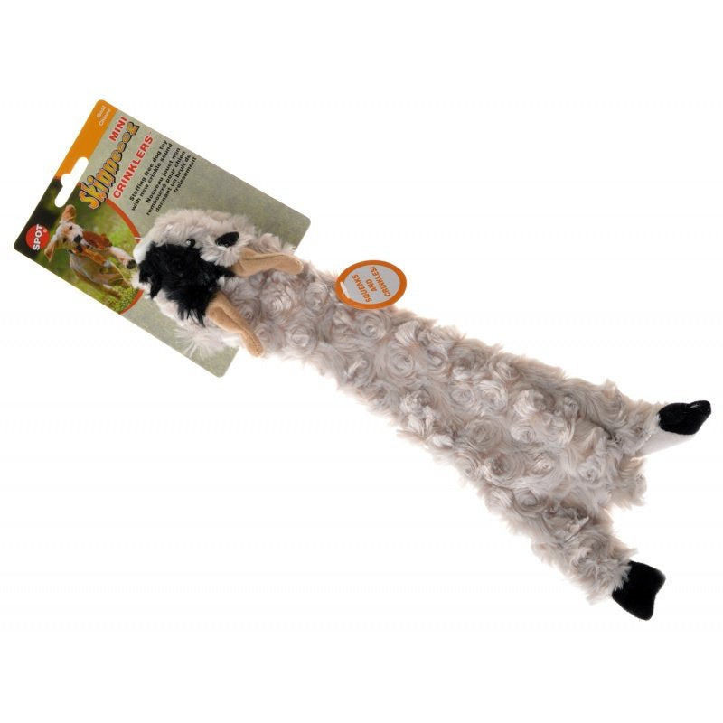 Skinneeez Crinklers Goat Dog Toy