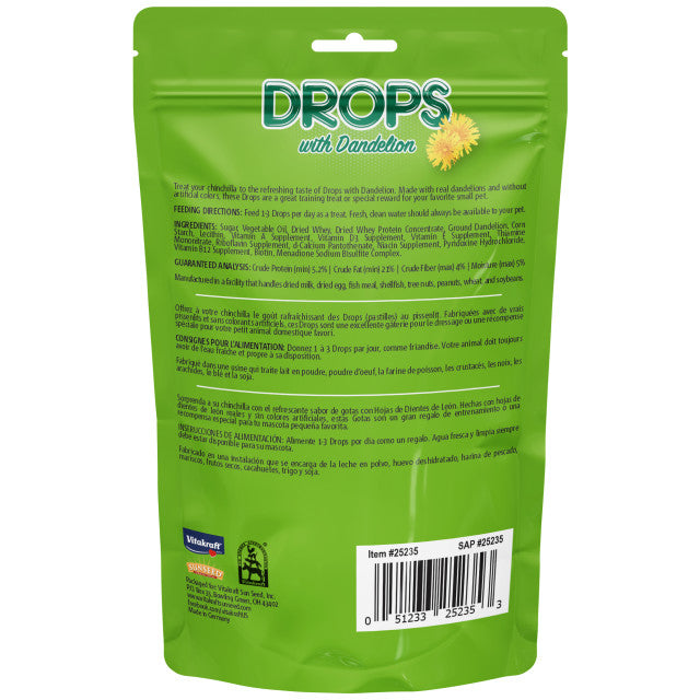 Vitakraft Drops with Dandelion for Chinchillas