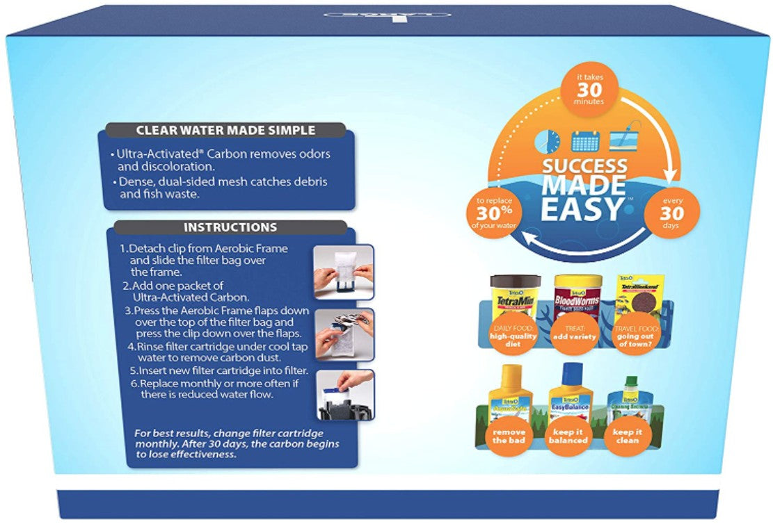 Tetra Whisper Bio-Bag Disposable Filter Cartridges Large