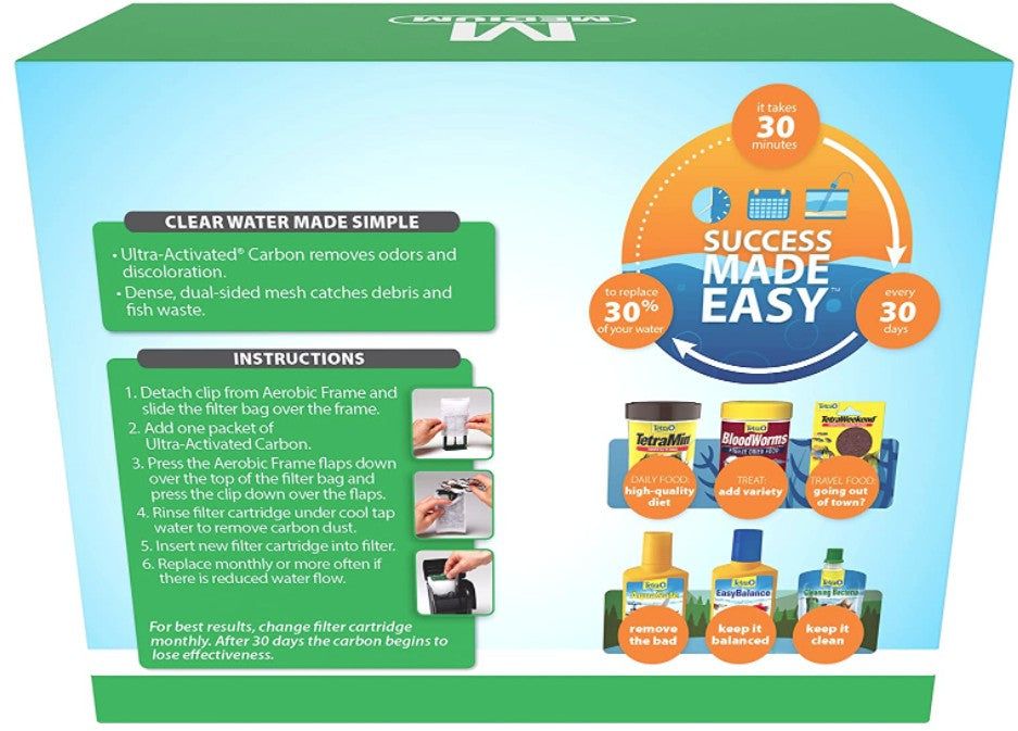 Tetra Whisper Bio-Bag Filter Cartridges for Aquariums Medium