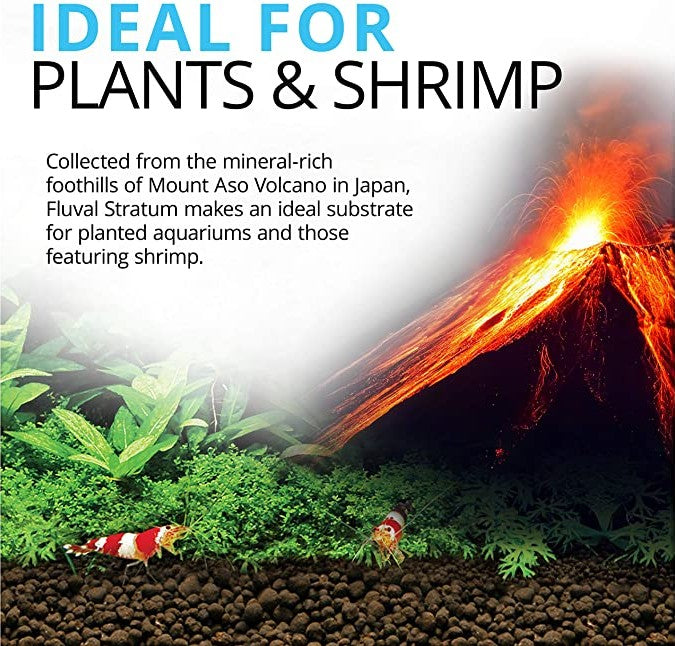 Fluval Plant and Shrimp Stratum Aquarium Substrate