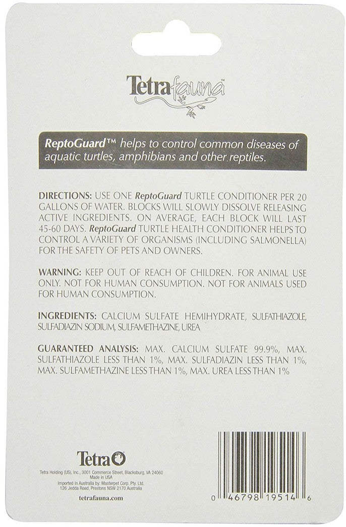 Tetrafauna ReptoGuard Turtle Sulfa Block