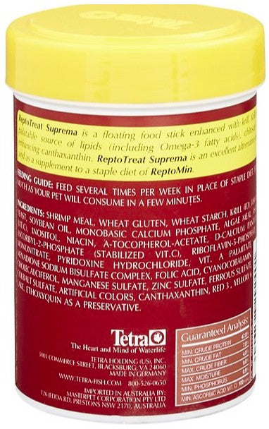 Tetrafauna ReptoTreat Suprema Reptile Food