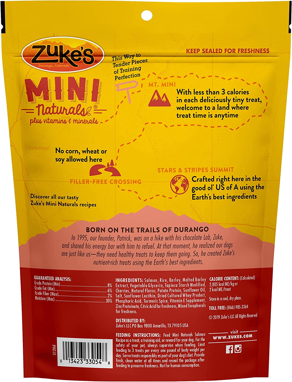 Zukes Mini Naturals Dog Treats Salmon Recipe