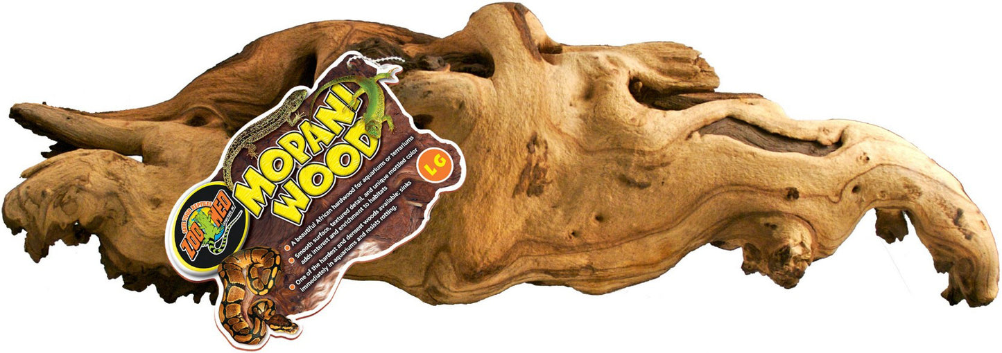 Zoo Med Natural Mopani Wood for Terrariums or Aquariums