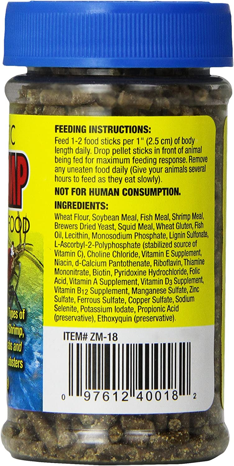 Zoo Med Aquatic Shrimp, Crab and Lobster Food
