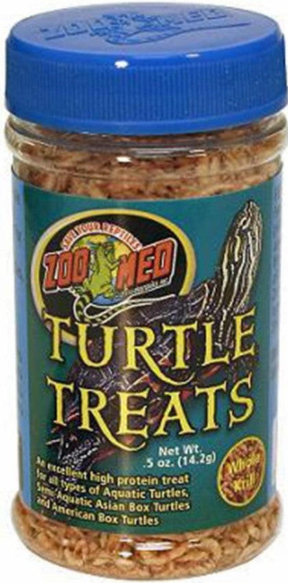 Zoo Med Turtle Treats Whole Krill High Protein Treat for All Turtles