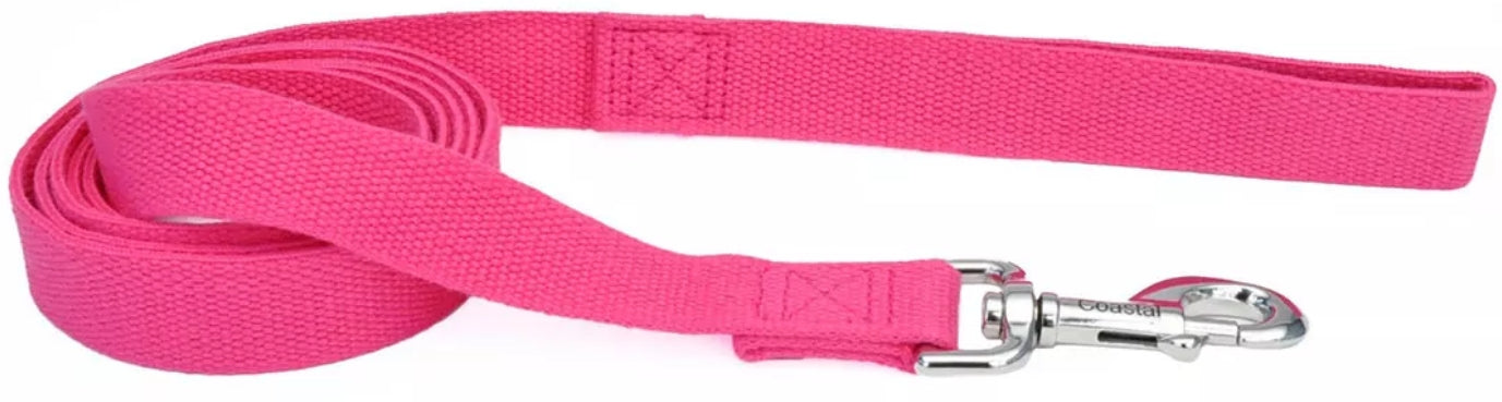 Coastal Pet New Earth Soy Dog Lead Fuchsia