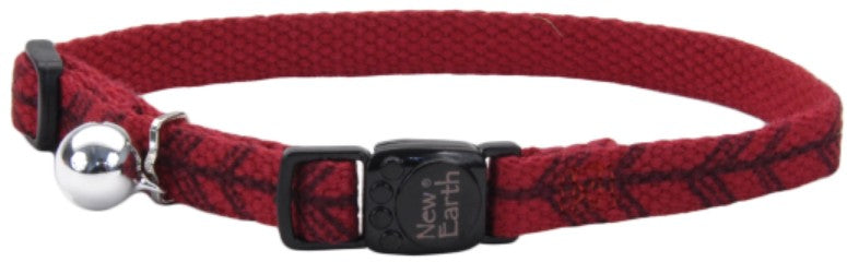 Coastal Pet New Earth Soy Adjustable Cat Collar Red with Arrows