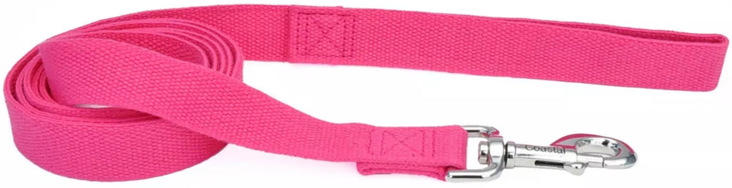 Coastal Pet New Earth Soy Dog Lead Fuchsia