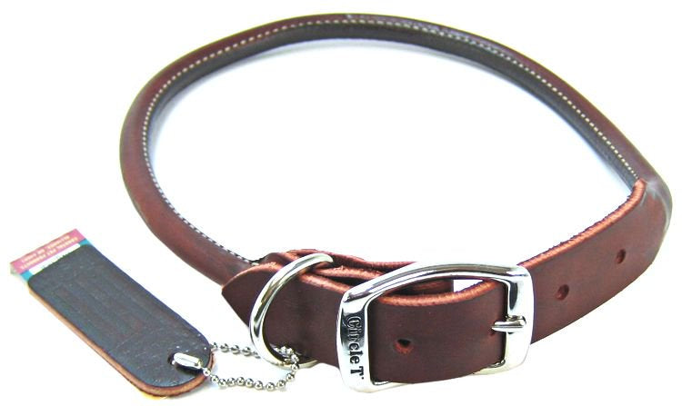 Circle T Latigo Leather Round Collars