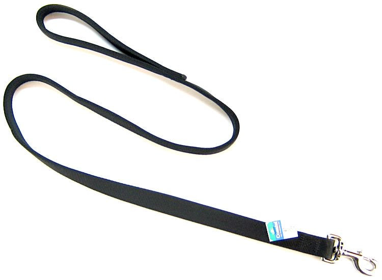 Coastal Pet Double Nylon Lead for Dogs Black