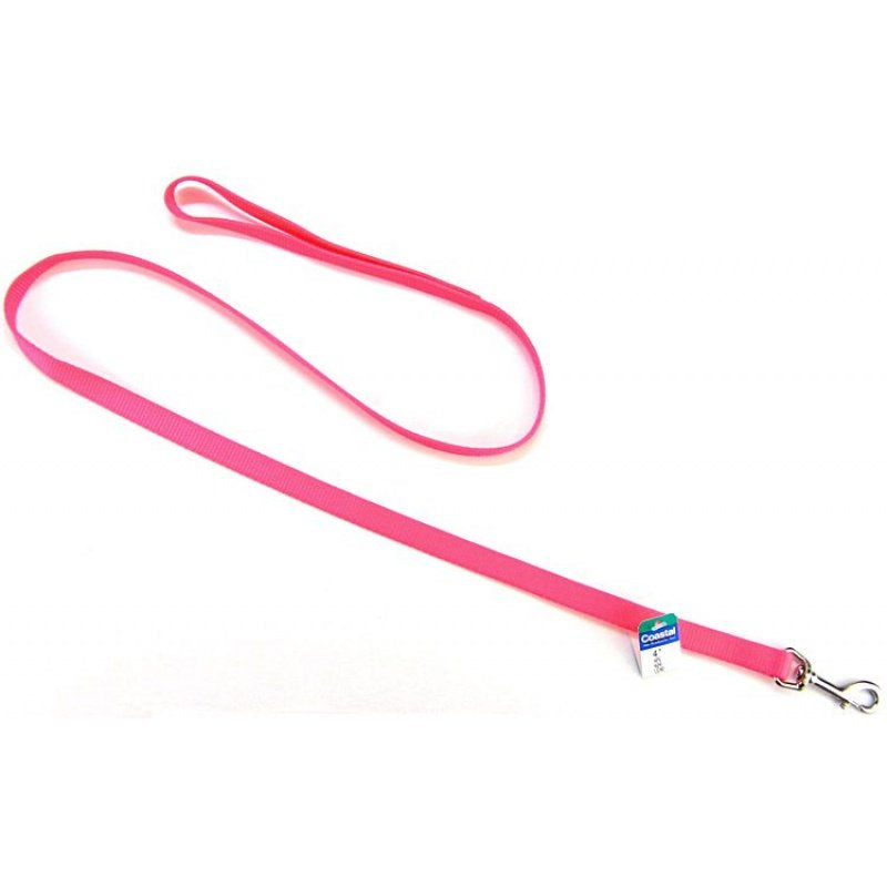 Coastal Pet Single Nylon Lead Neon Pink