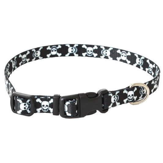 Coastal Pet Styles Adjustable Dog Collar Skulls