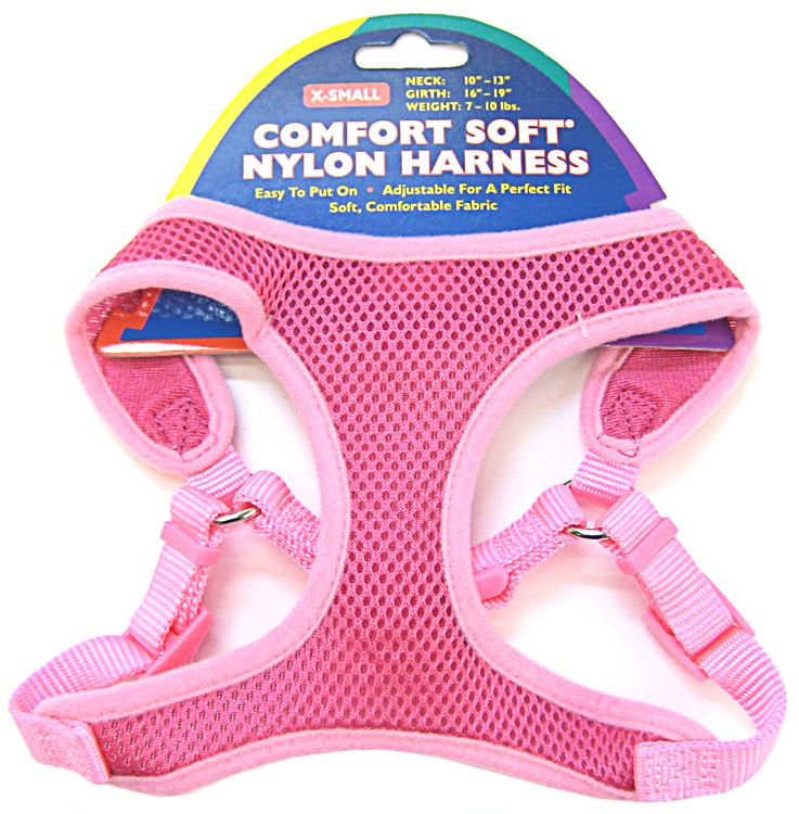 Coastal Pet Comfort Soft Nylon Harness Bright Pink