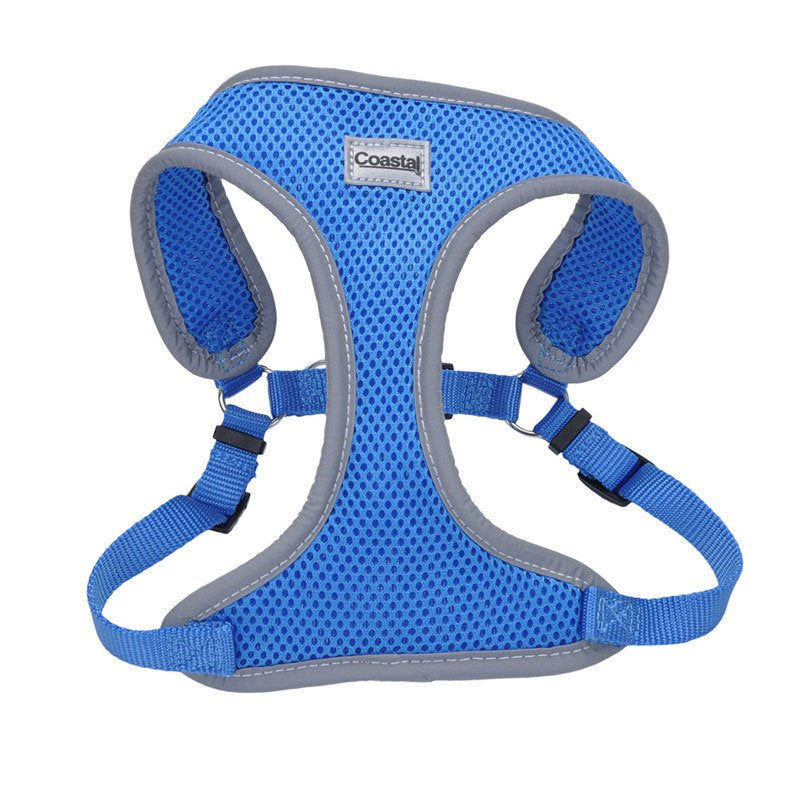 Coastal Pet Comfort Soft Reflective Wrap Adjustable Dog Harness Blue Lagoon