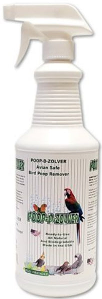 AE Cage Company Poop D Zolver Bird Poop Remover Lime Coconut Scent