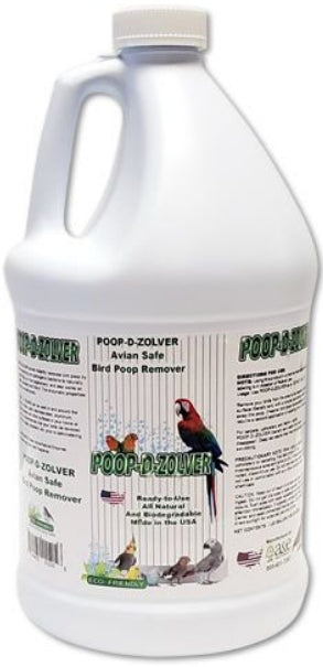 AE Cage Company Poop D Zolver Bird Poop Remover Lime Coconut Scent