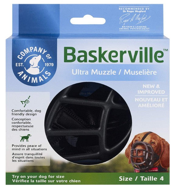 Company of Animals Baskerville Ultra Muzzle for Dogs