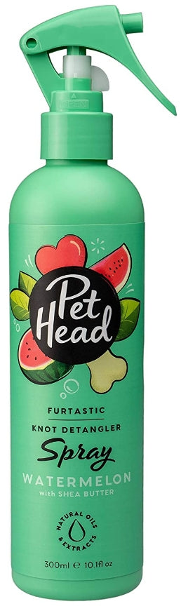 Pet Head Furtastic Knot Detangler Spray for Dogs Watermelon with Shea Butter