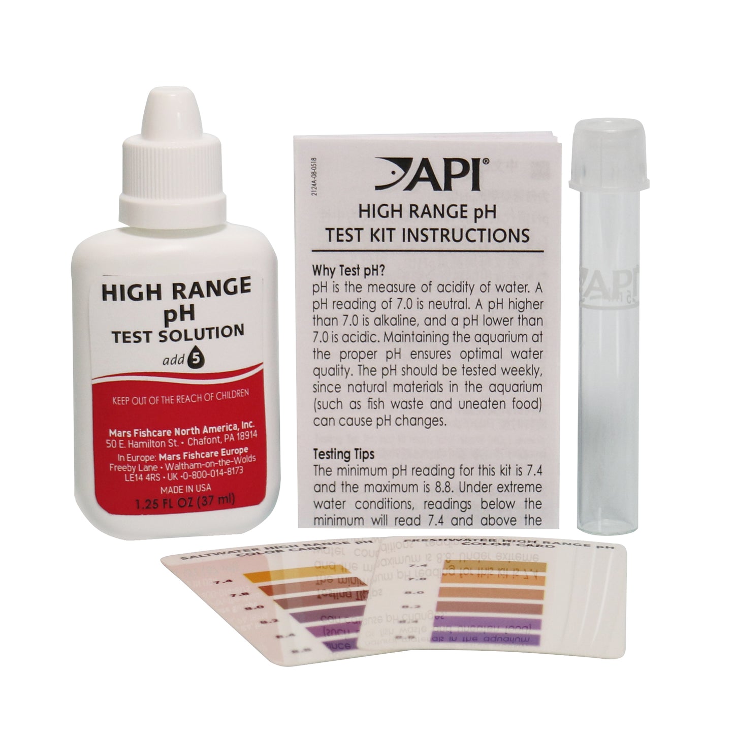 API High Range pH Test Kit for Goldfish, Marine and African Cichlids