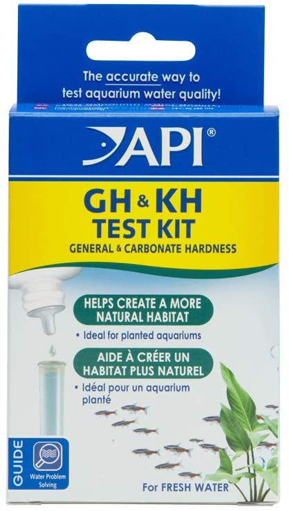 API GH and KH General and Carbonate Hardness Test Kit for Freshwater Aquariums