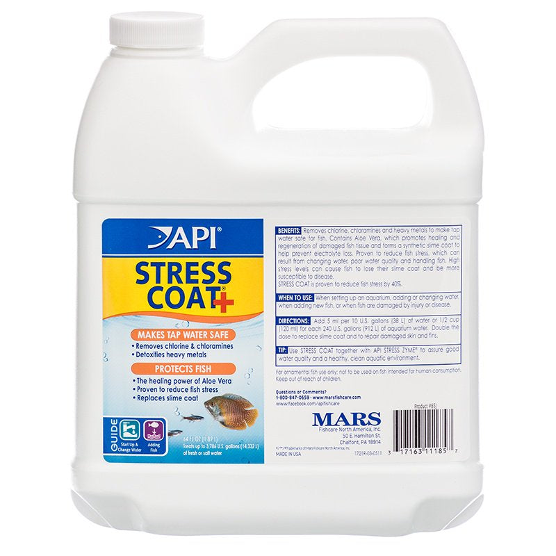 API Stress Coat + Fish and Tap Water Conditioner