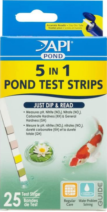 API PondCare 5-in-1 Pond Test Strips