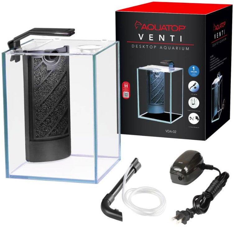 Aquatop Venti Desktop Aquarium Complete Kit