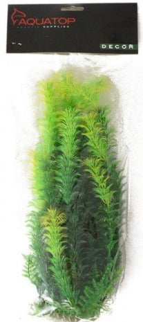 Aquatop Yellow Tipped Aquarium Plant Green