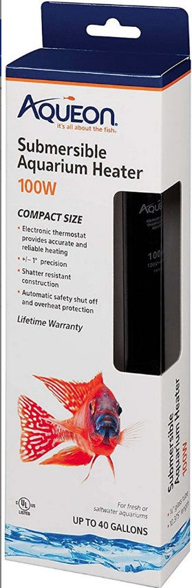 Aqueon Submersible Aquarium Heaters Compact Size