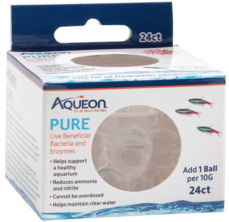 Aqueon Pure Live Beneficial Bacteria and Enzymes for Aquariums