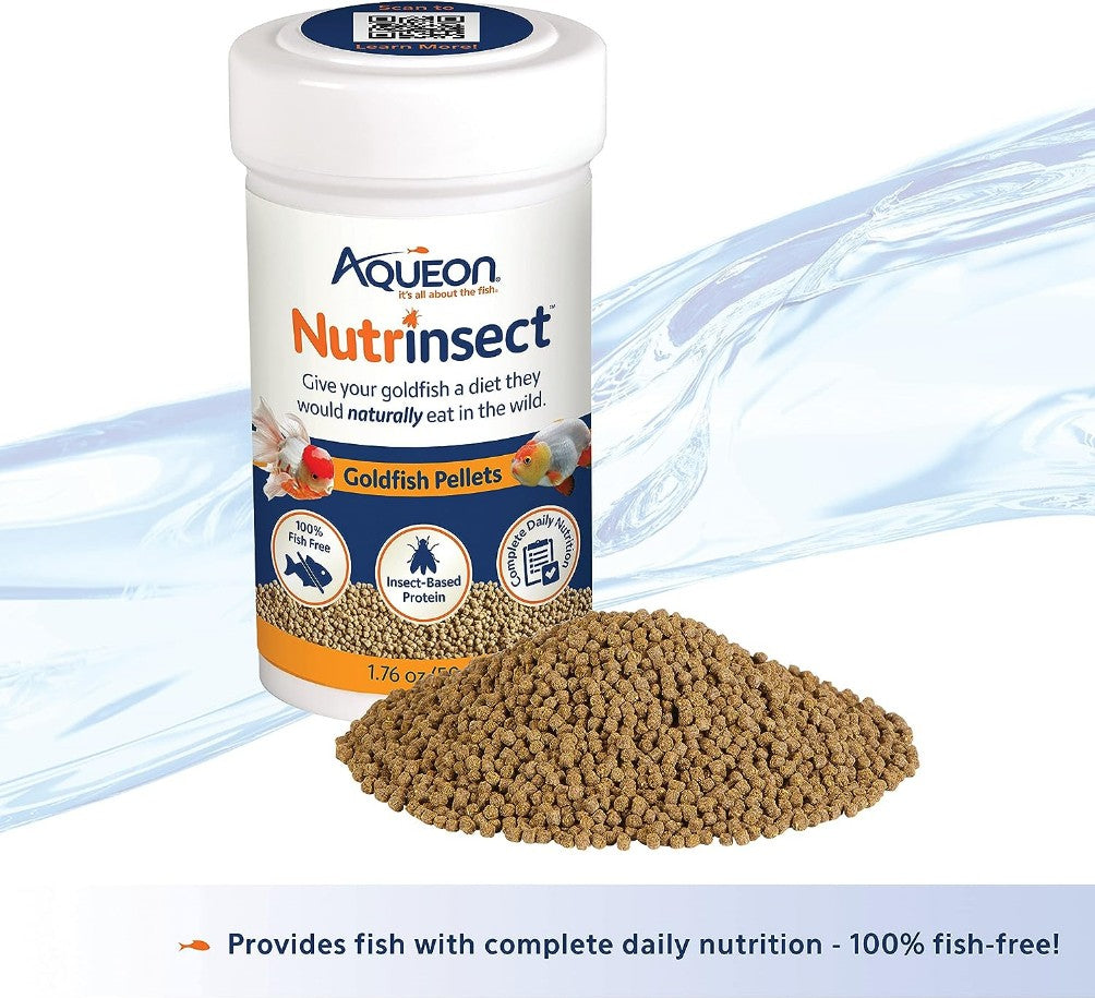 Aqueon Nutrinsect Goldfish Pellets