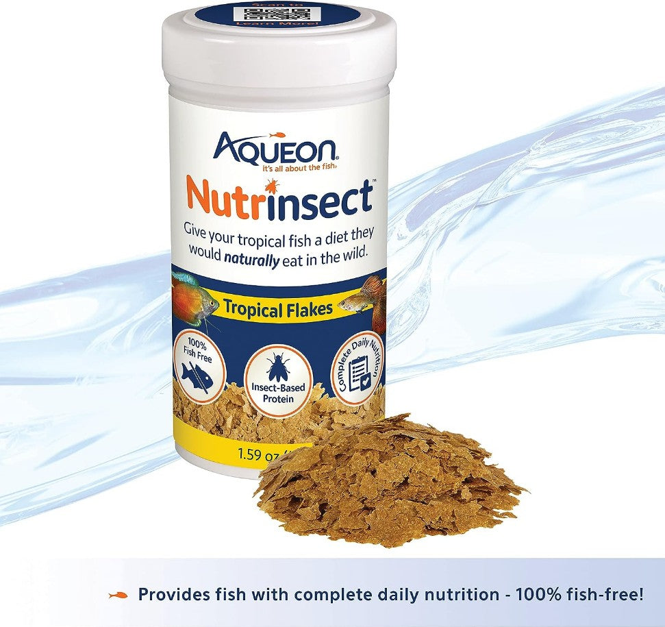 Aqueon Nutrinsect Tropical Flakes