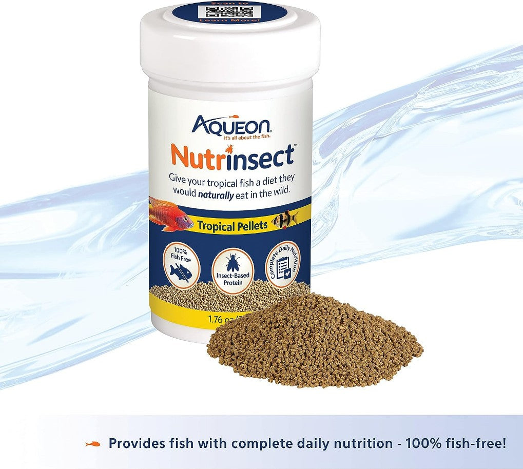 Aqueon Nutrinsect Tropical Pellets